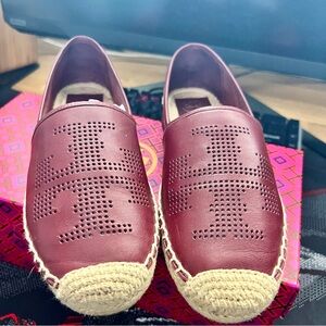 Tory Burch Logo Espadrilles